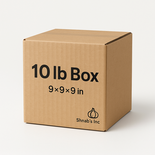 Fresh Canadian Garlic – 10 lb Box (Free Shipping)